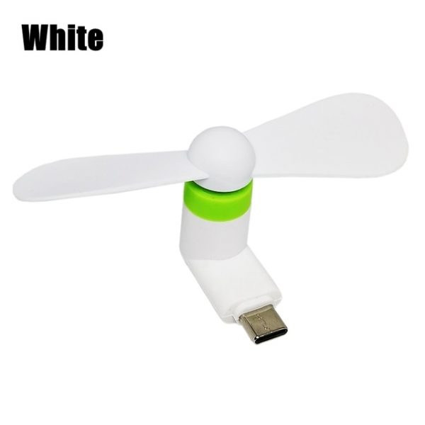 Creative Mini Portable Micro Fan Mobile Phone Mini Fan Charging Treasure Cooling Fan USB Gadget - Portable Fan