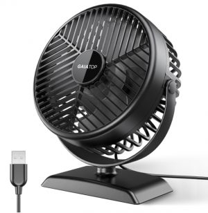 GAIATOP Portable Fan Mini Cooling USB Desk Fan Mute 3 Speed Wind Adjustment Fans for Desktop.png 640x640 1 - Portable Fan