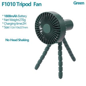 Mini Stroller Fan Cooler Clip for Baby Rechargeable Hand Fan with Head Shaking Desktop Table USB 2.jpg 640x640 2 - Portable Fan